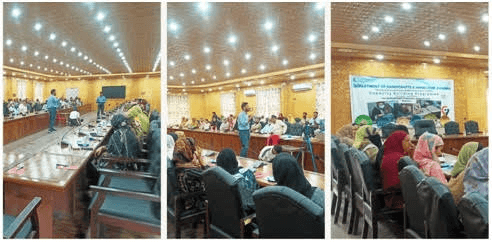 Capacity building program for handicrafts and handloom artisans