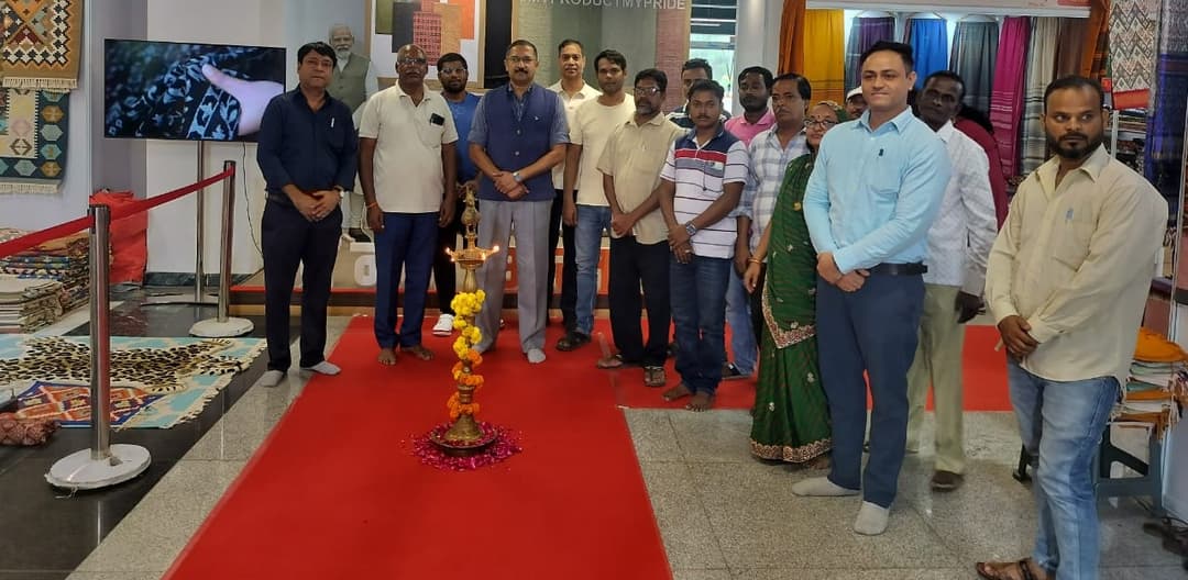 Inauguration of Silk Fab at Handloom Haat, Janpath - September 2025