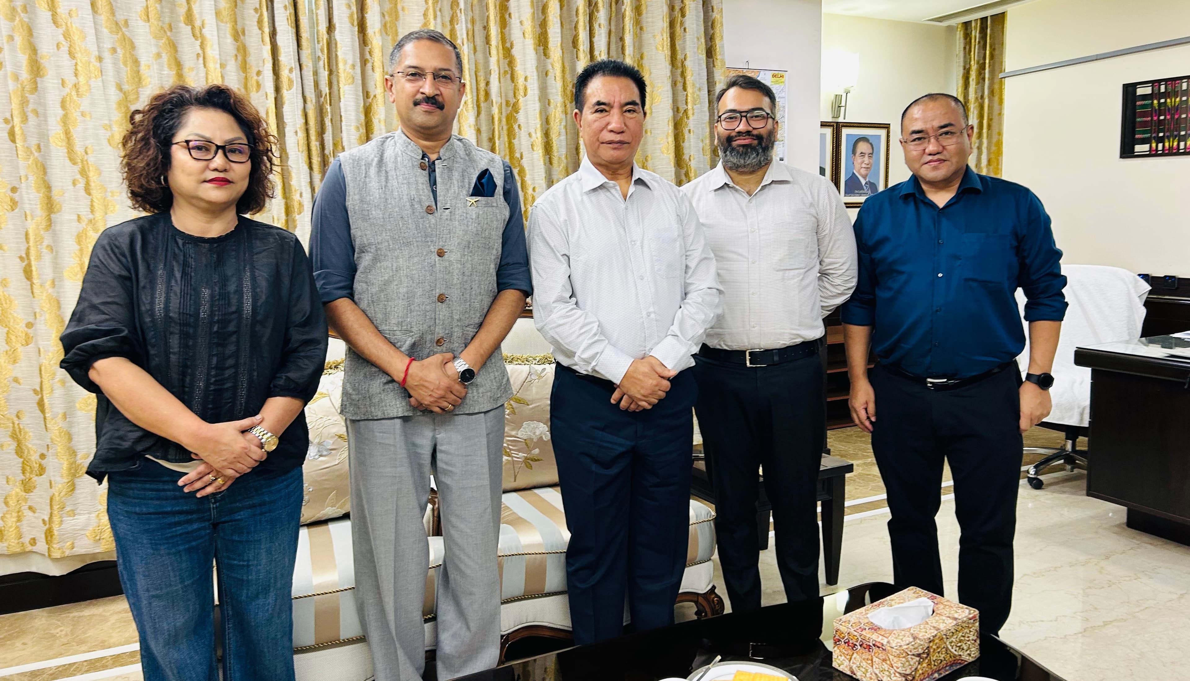 Meeting with Hon’ble CM of Mizoram for possible interventions - August 2025