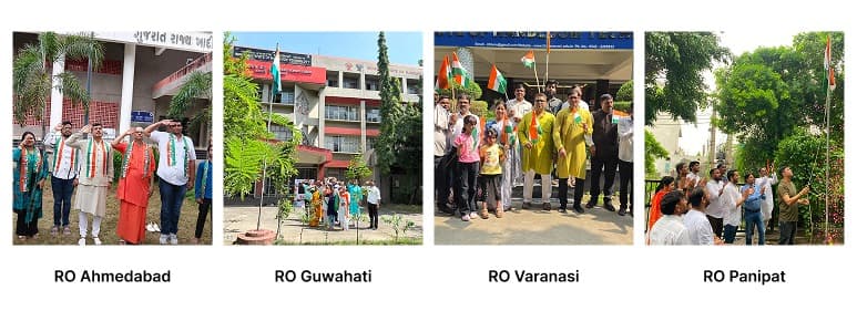Celebration of the 80th Independence Day at its Regional Offices in a Spirit of Patriotism – Aug - 2026