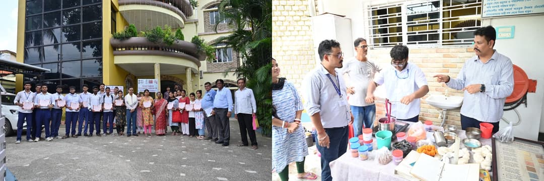 DIY workshop by Regional Office, Kolkata at Shantipur. Over 100 participants, including students and weavers  - Aug 2026